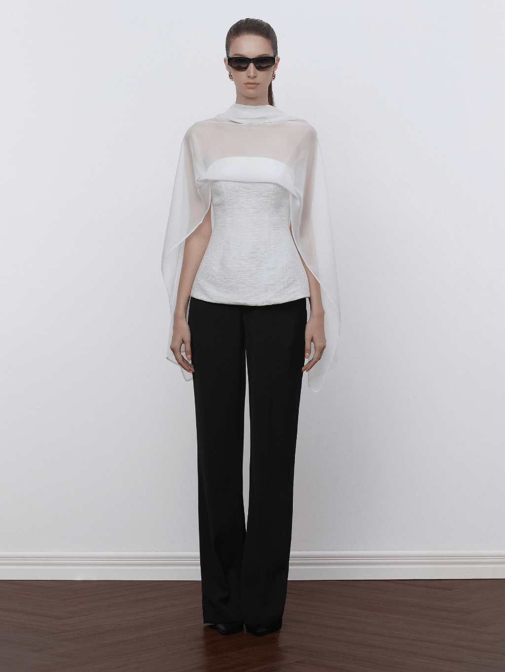 Ivory Drape Top - Effortless Elegance for Every Occasion – COCOSIN