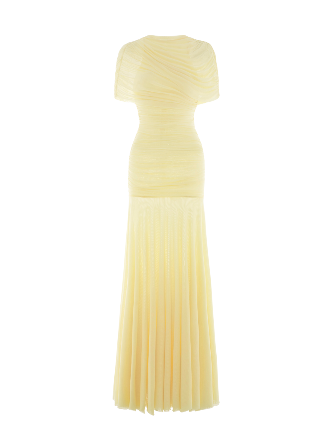One - Shoulder Ruched Gown - COCOSIN.OFFICIAL