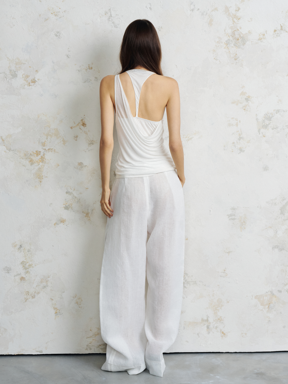 Ruched Racerback Top