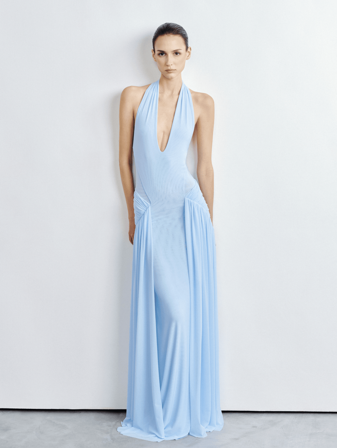 Alix Backless Mesh Gown - COCOSIN.OFFICIAL