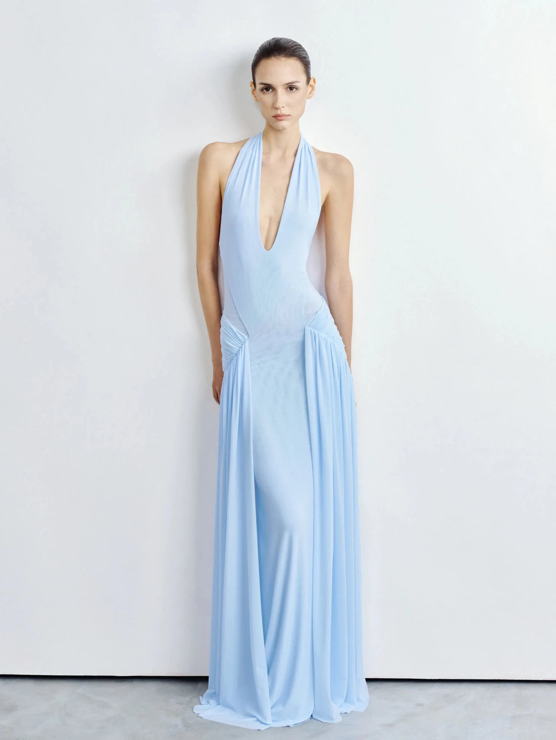 Alix Backless Mesh Gown - COCOSIN.OFFICIAL