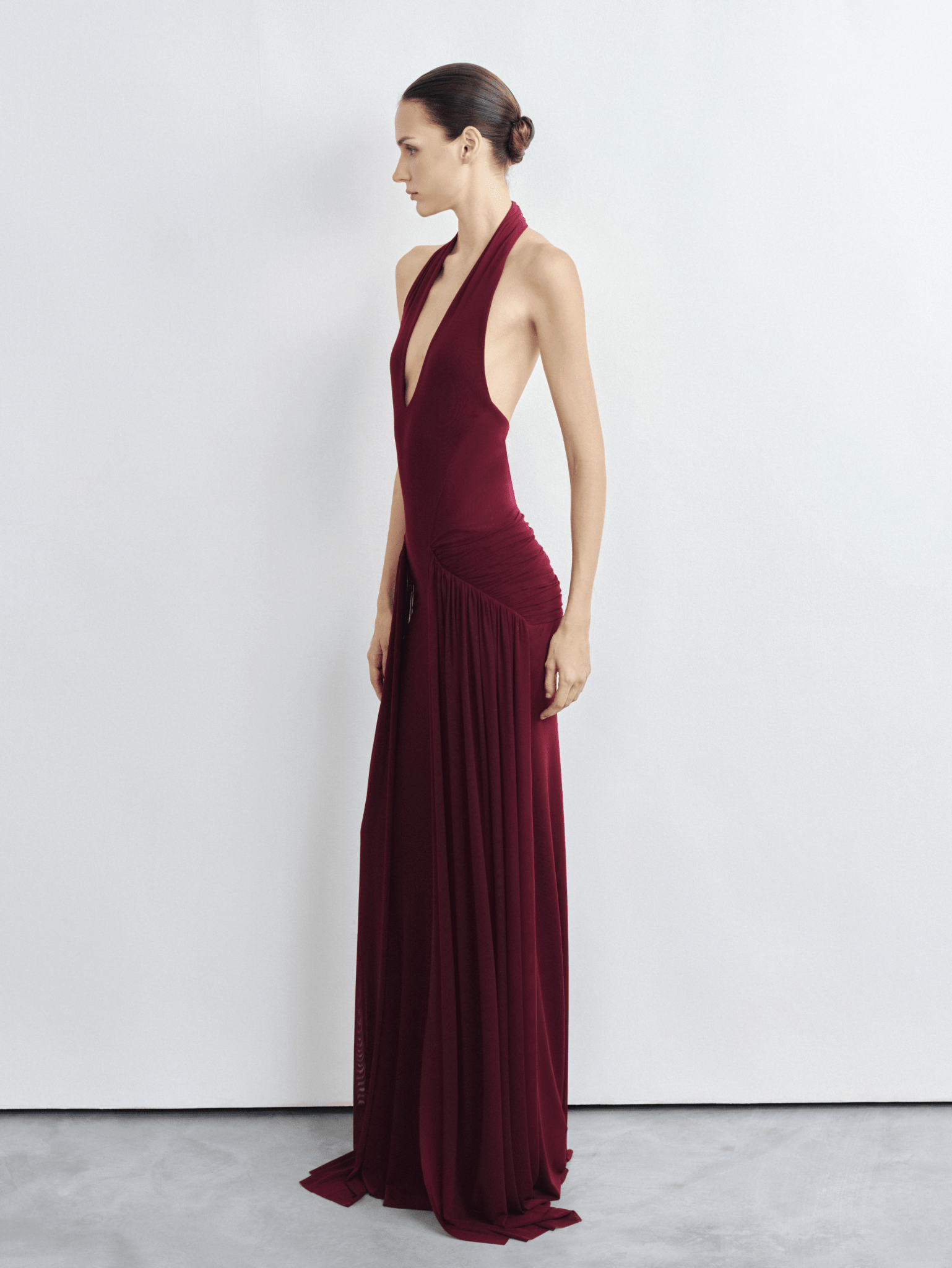 Alix Backless Mesh Gown - COCOSIN.OFFICIAL