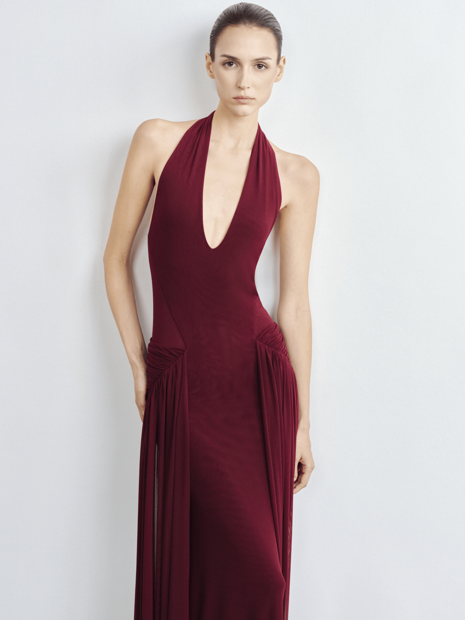 Alix Backless Mesh Gown - COCOSIN.OFFICIAL
