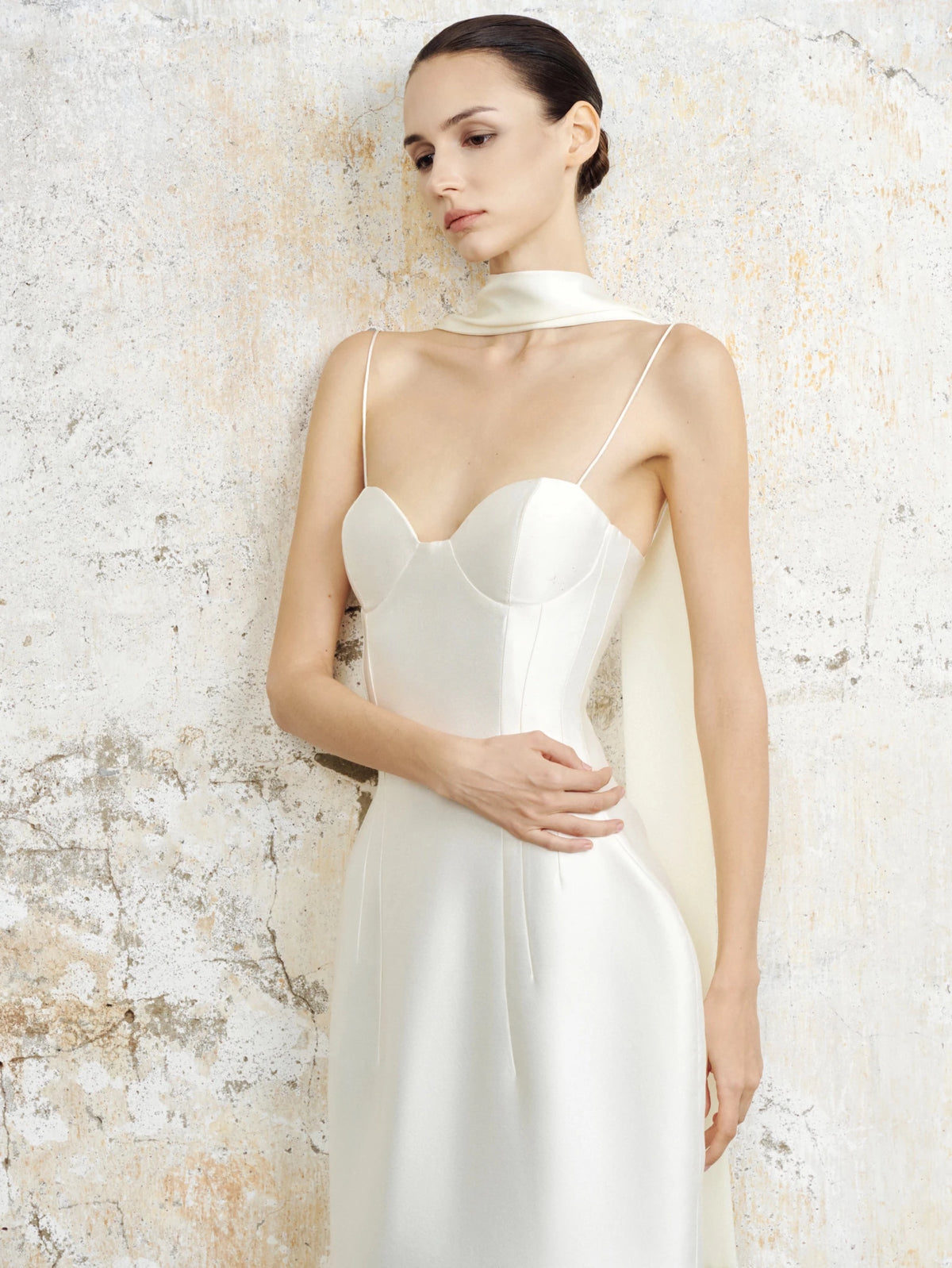 Bianca Sculpted Taffeta Gown - COCOSIN.OFFICIAL