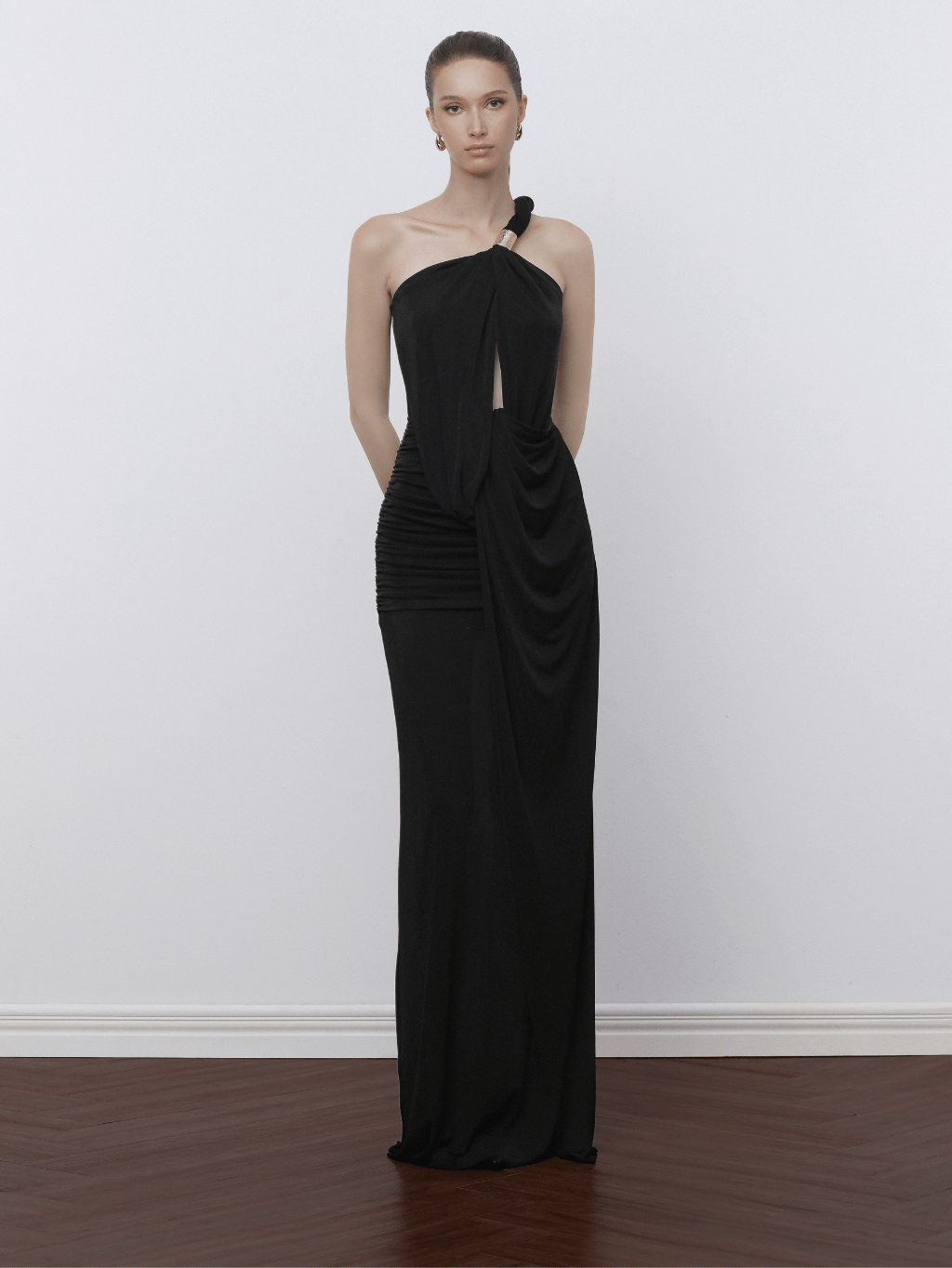 Black Cut - Out Dress - COCOSIN.OFFICIAL