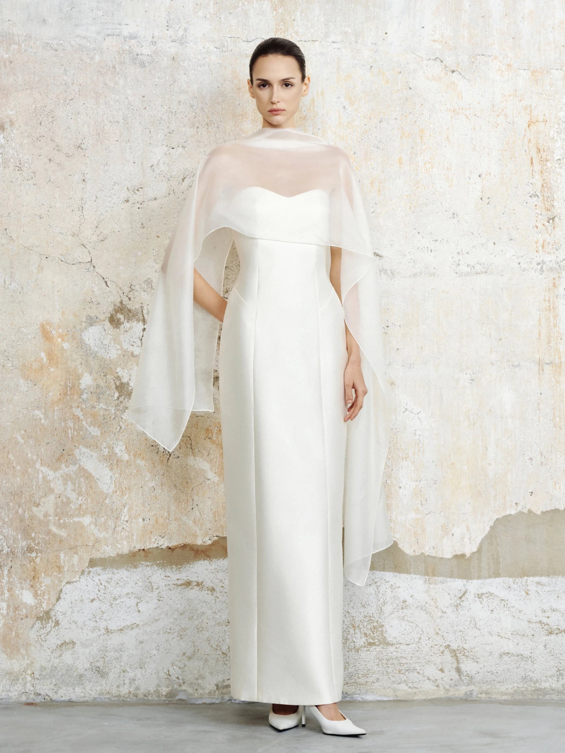 Camille Strapless Taffeta Maxi - COCOSIN.OFFICIAL