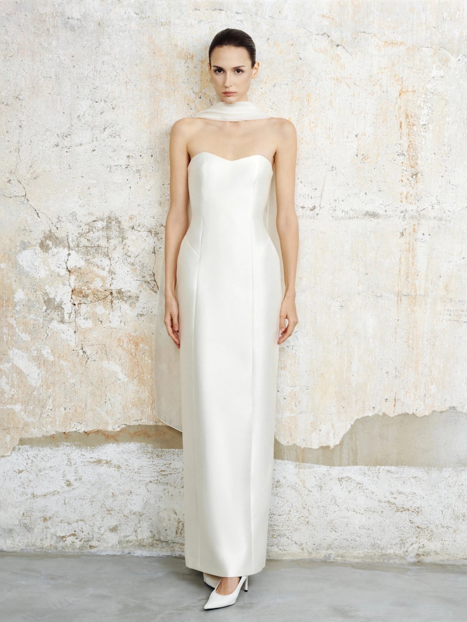 Camille Strapless Taffeta Maxi - COCOSIN.OFFICIAL