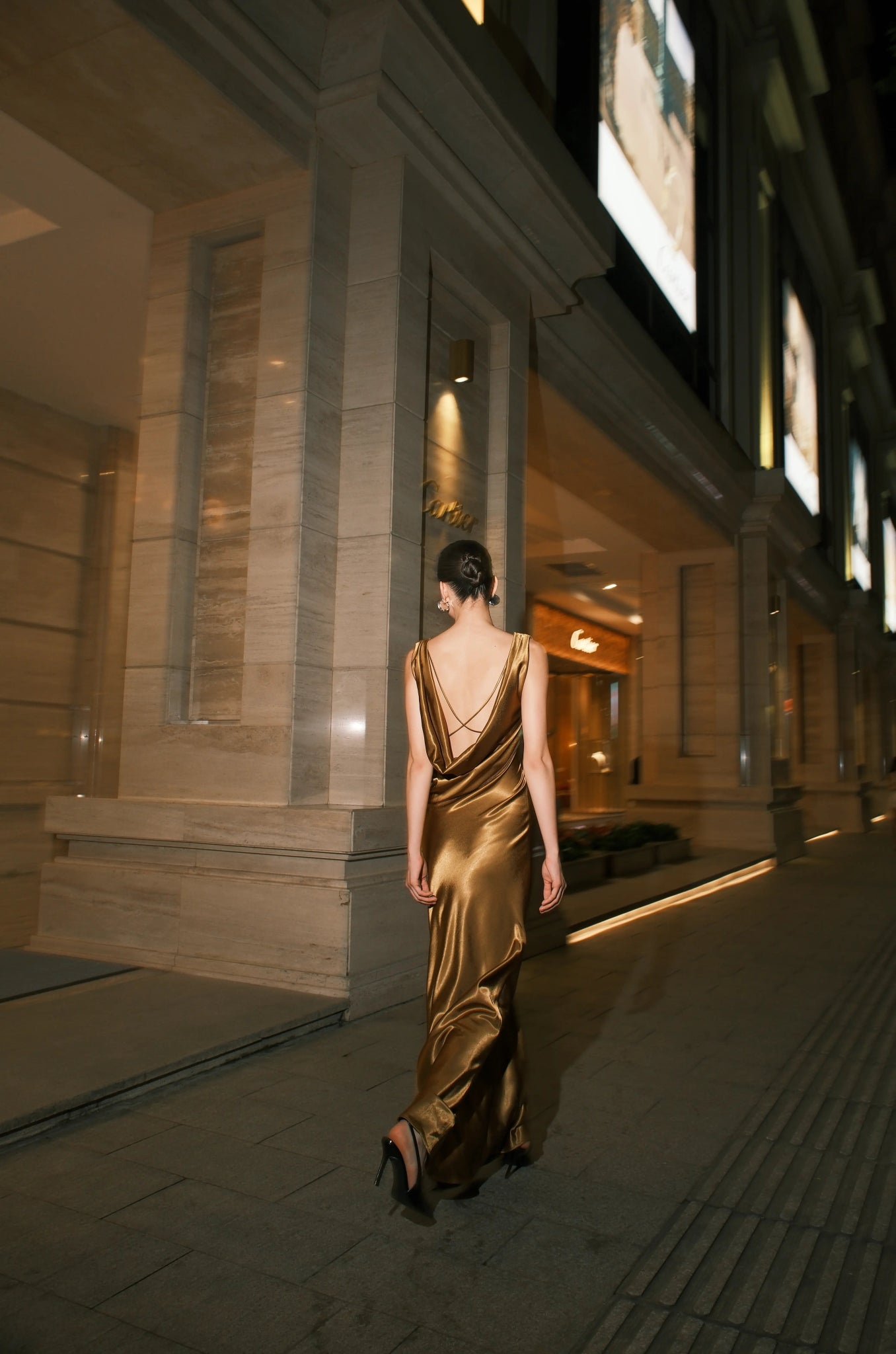 Cassia Cowl Back Maxi Dress - COCOSIN.OFFICIAL