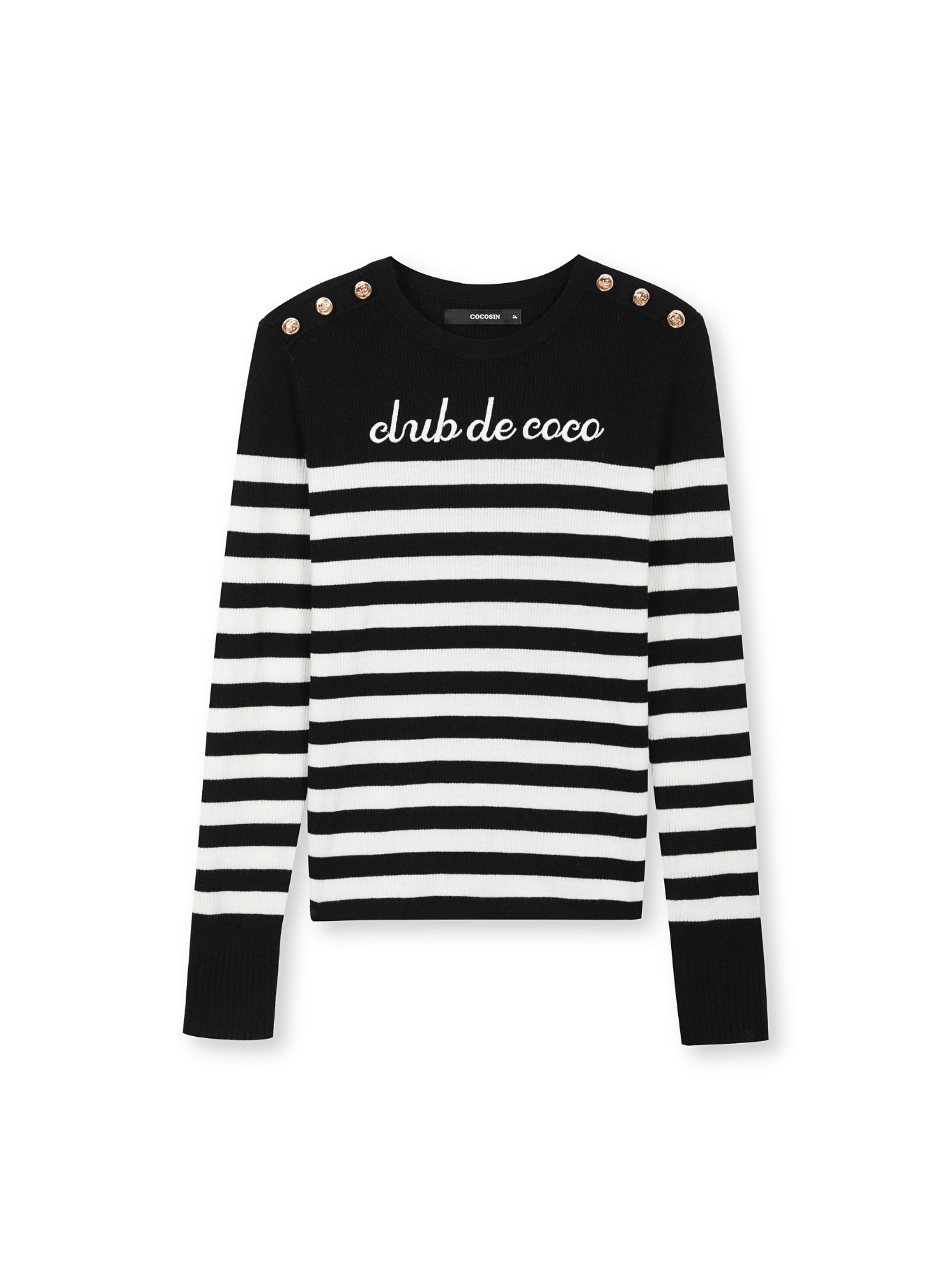 Club De Coco Striped Sweater - COCOSIN.OFFICIAL