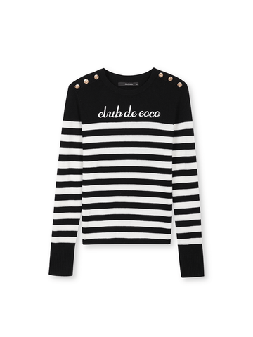 Club De Coco Striped Sweater - COCOSIN.OFFICIAL