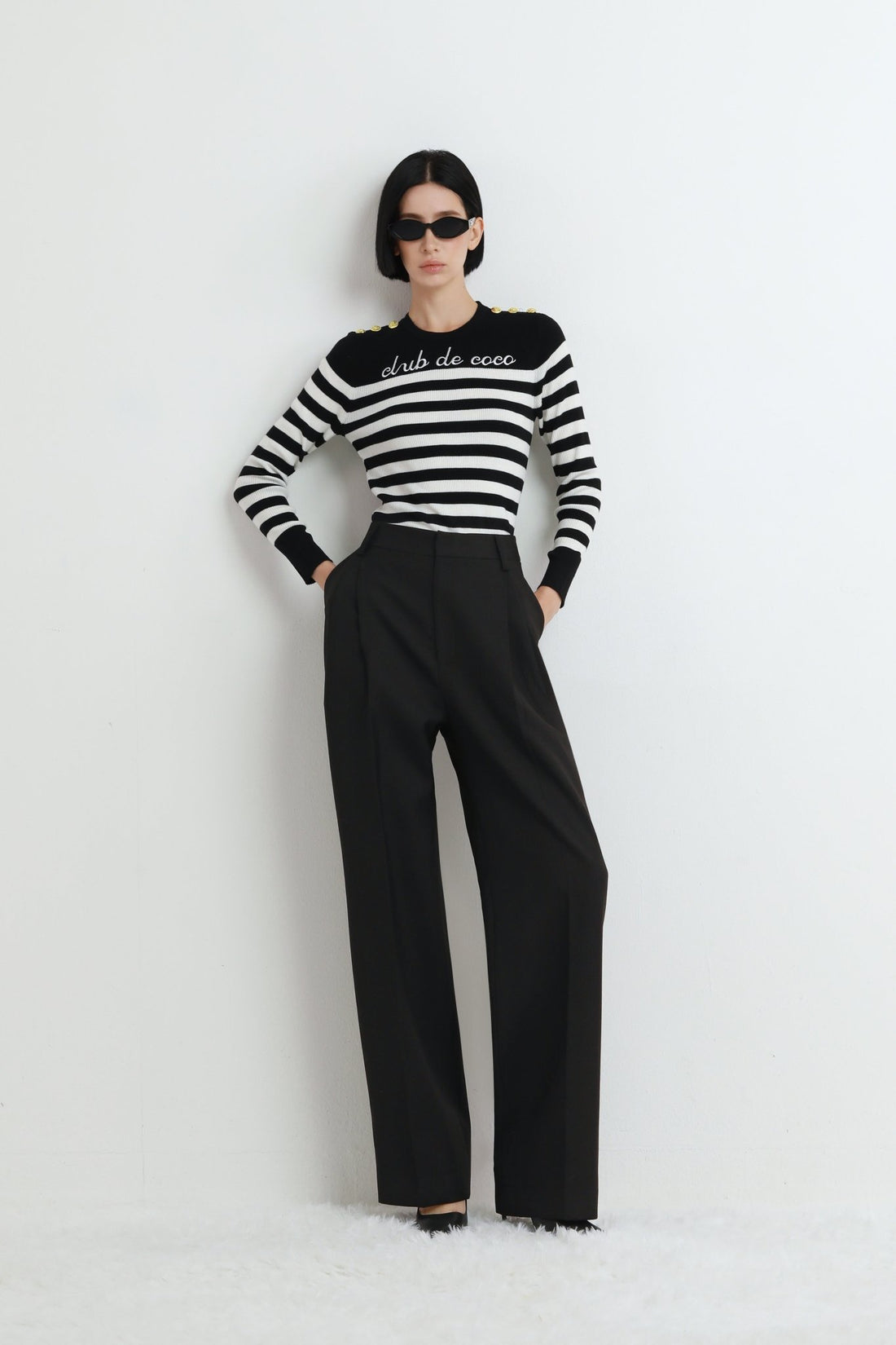 Club De Coco Striped Sweater - COCOSIN.OFFICIAL