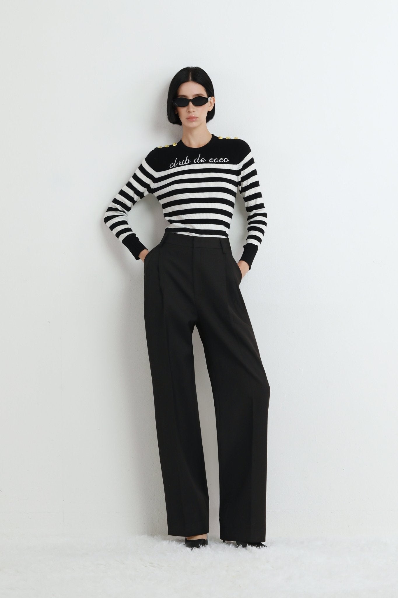 Club De Coco Striped Sweater - COCOSIN.OFFICIAL