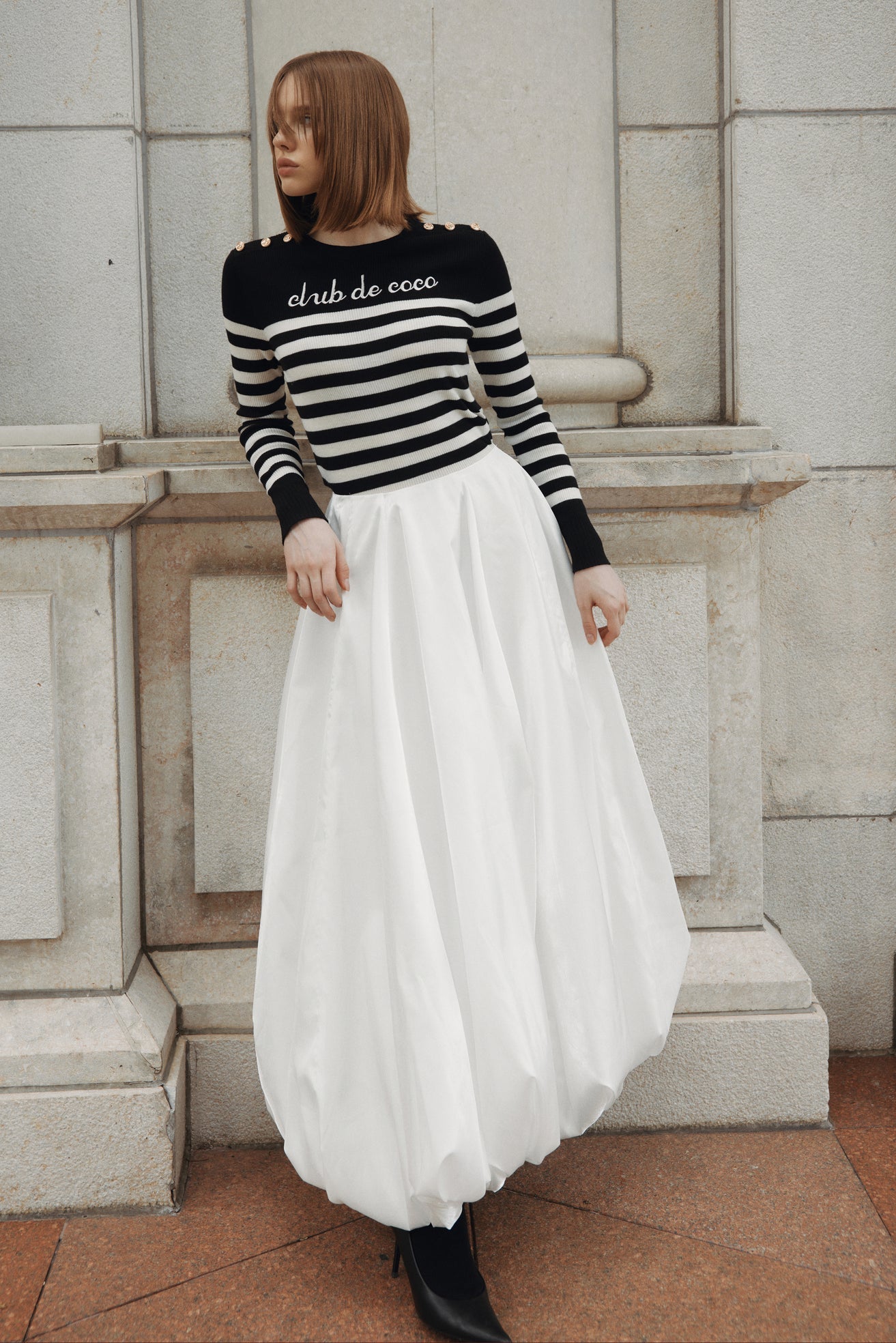 Club De Coco Striped Sweater - COCOSIN.OFFICIAL
