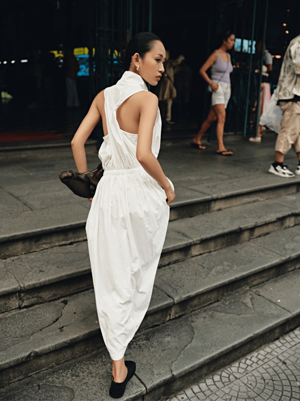 Cowl Neck Midi Dress Limited - COCOSIN.OFFICIAL