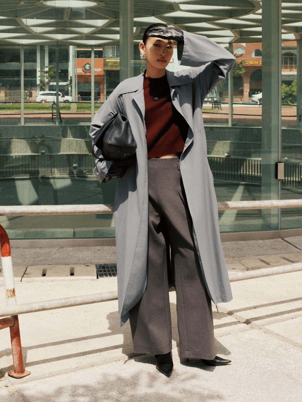 Gray Long Coat Limited - COCOSIN.OFFICIAL