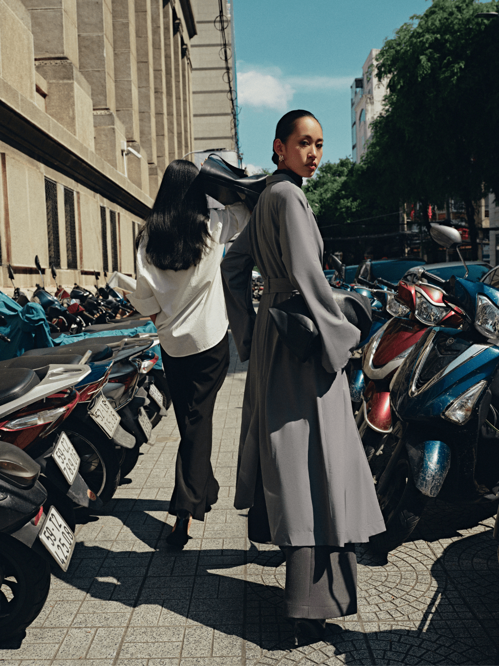 Gray Long Coat Limited - COCOSIN.OFFICIAL