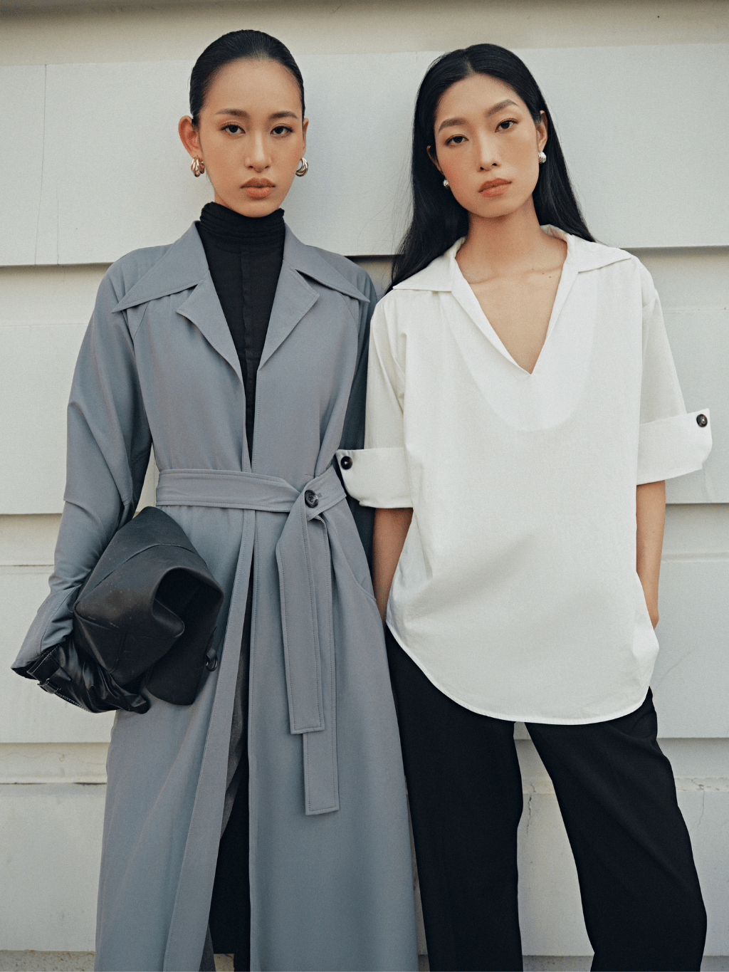 Gray Long Coat Limited - COCOSIN.OFFICIAL