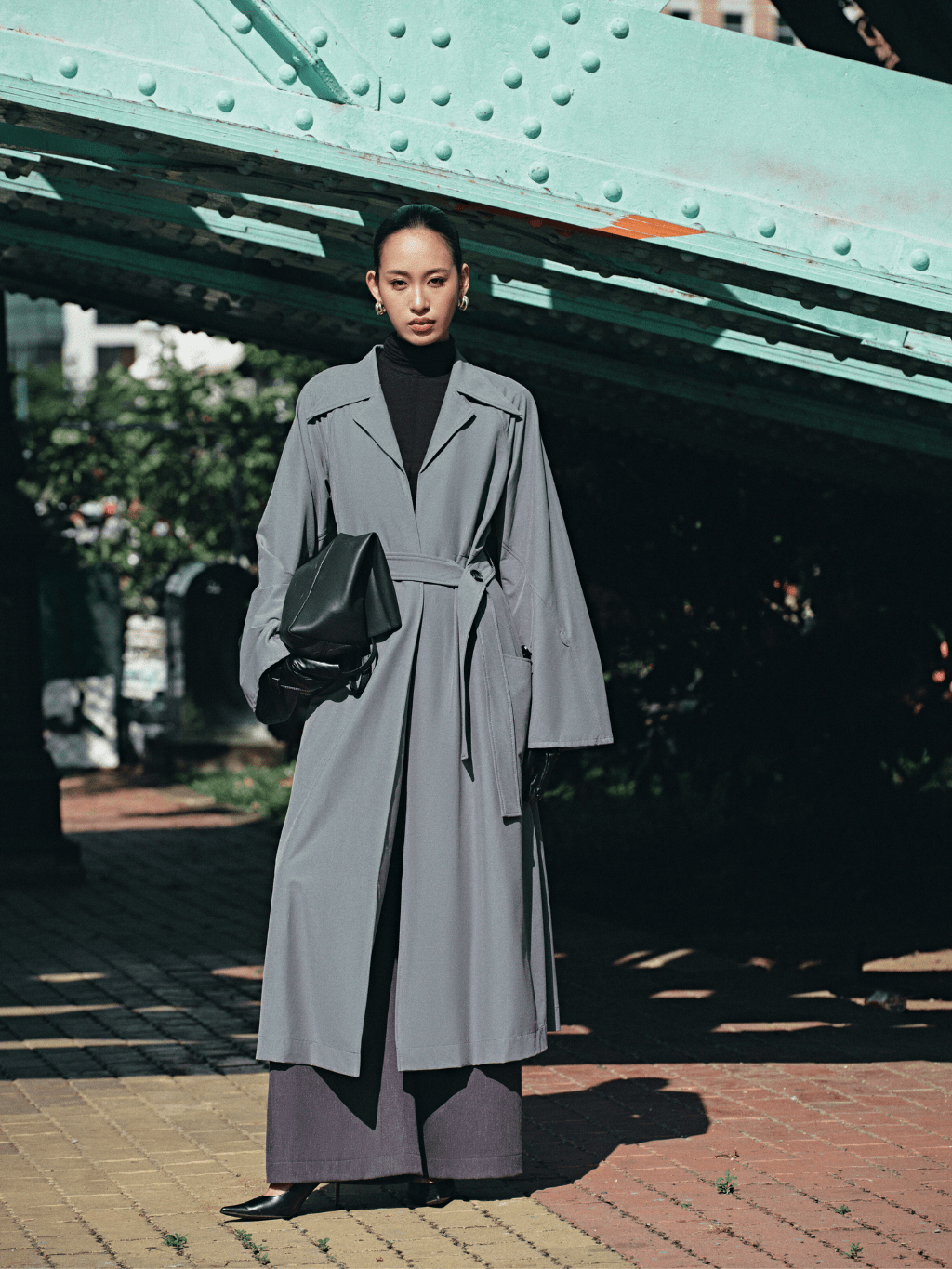 Gray Long Coat Limited - COCOSIN.OFFICIAL
