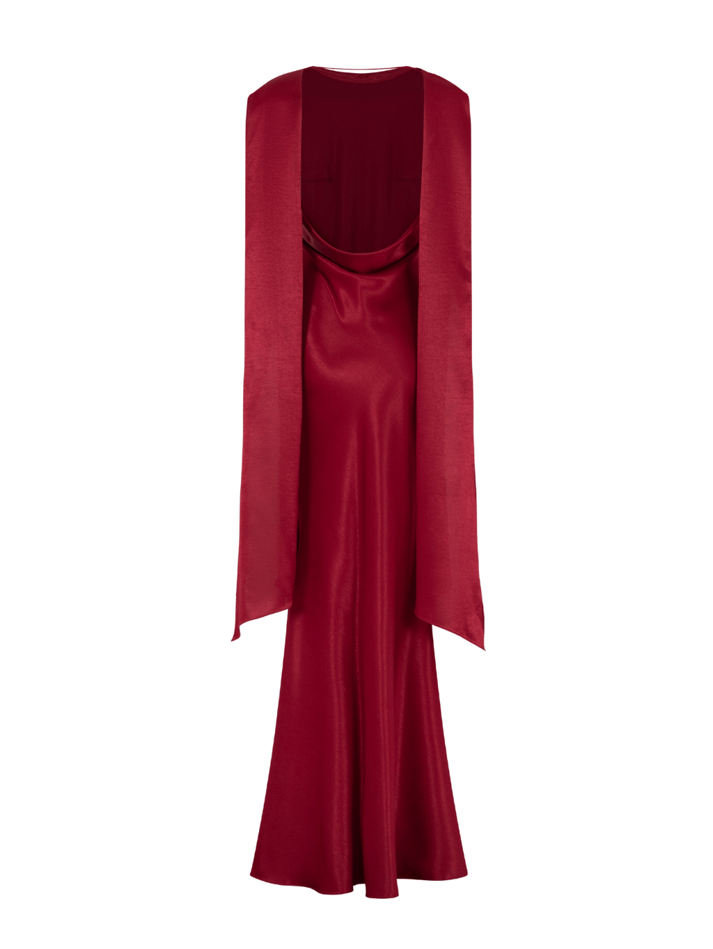 Liora Backless Satin Gown - COCOSIN.OFFICIAL
