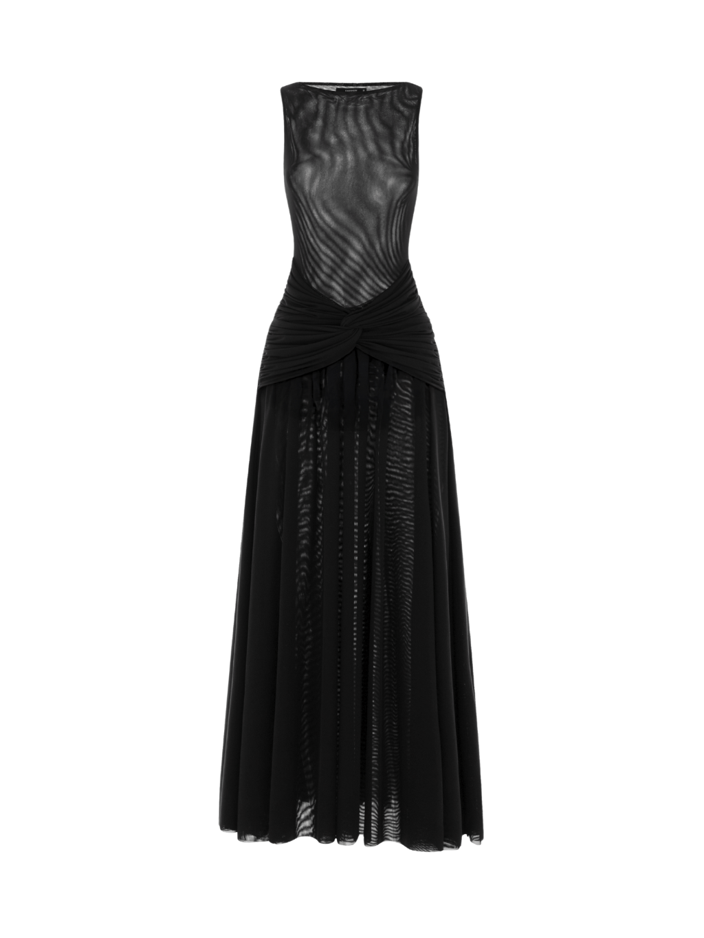 Mesh Twist Waist Maxi Dress - COCOSIN.OFFICIAL