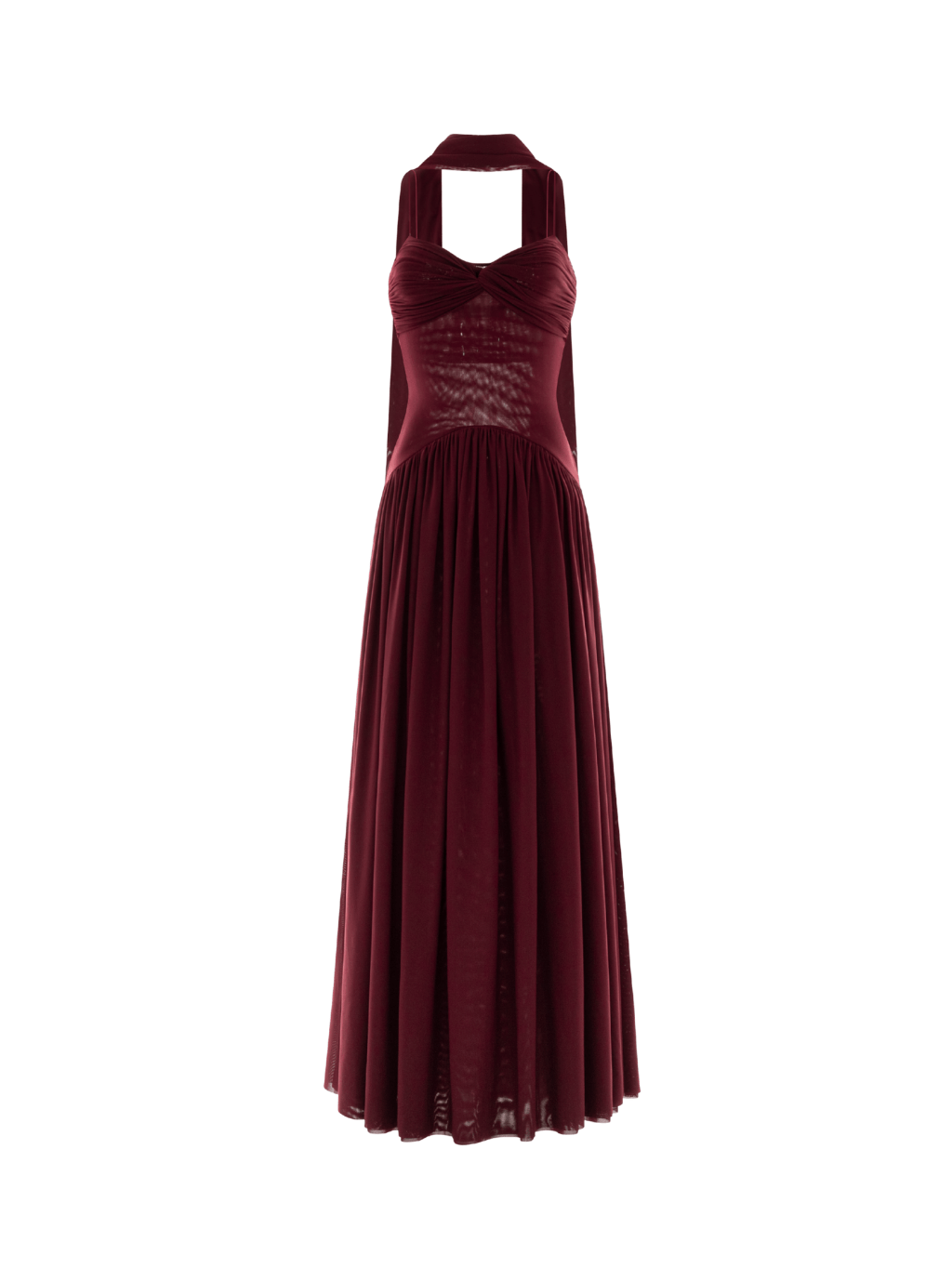Muse Mesh Halter Gown - COCOSIN.OFFICIAL