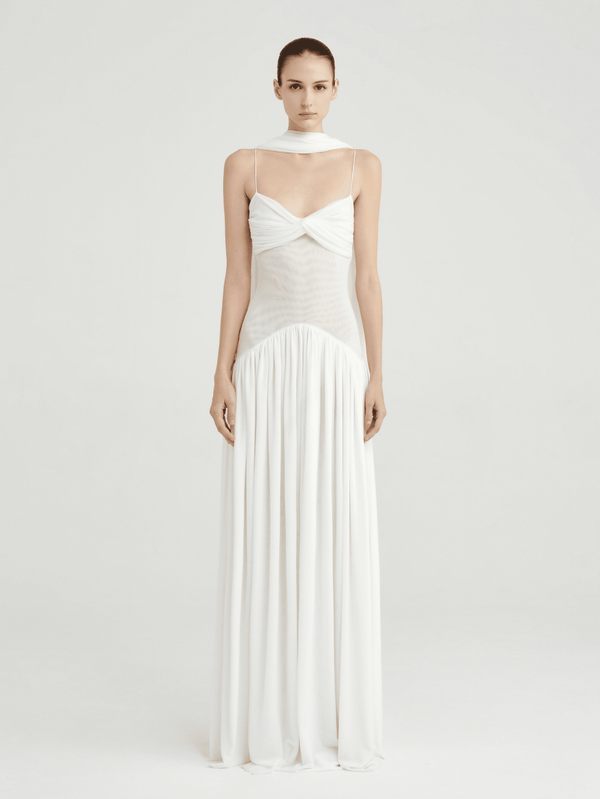 Muse Mesh Halter Gown - COCOSIN.OFFICIAL