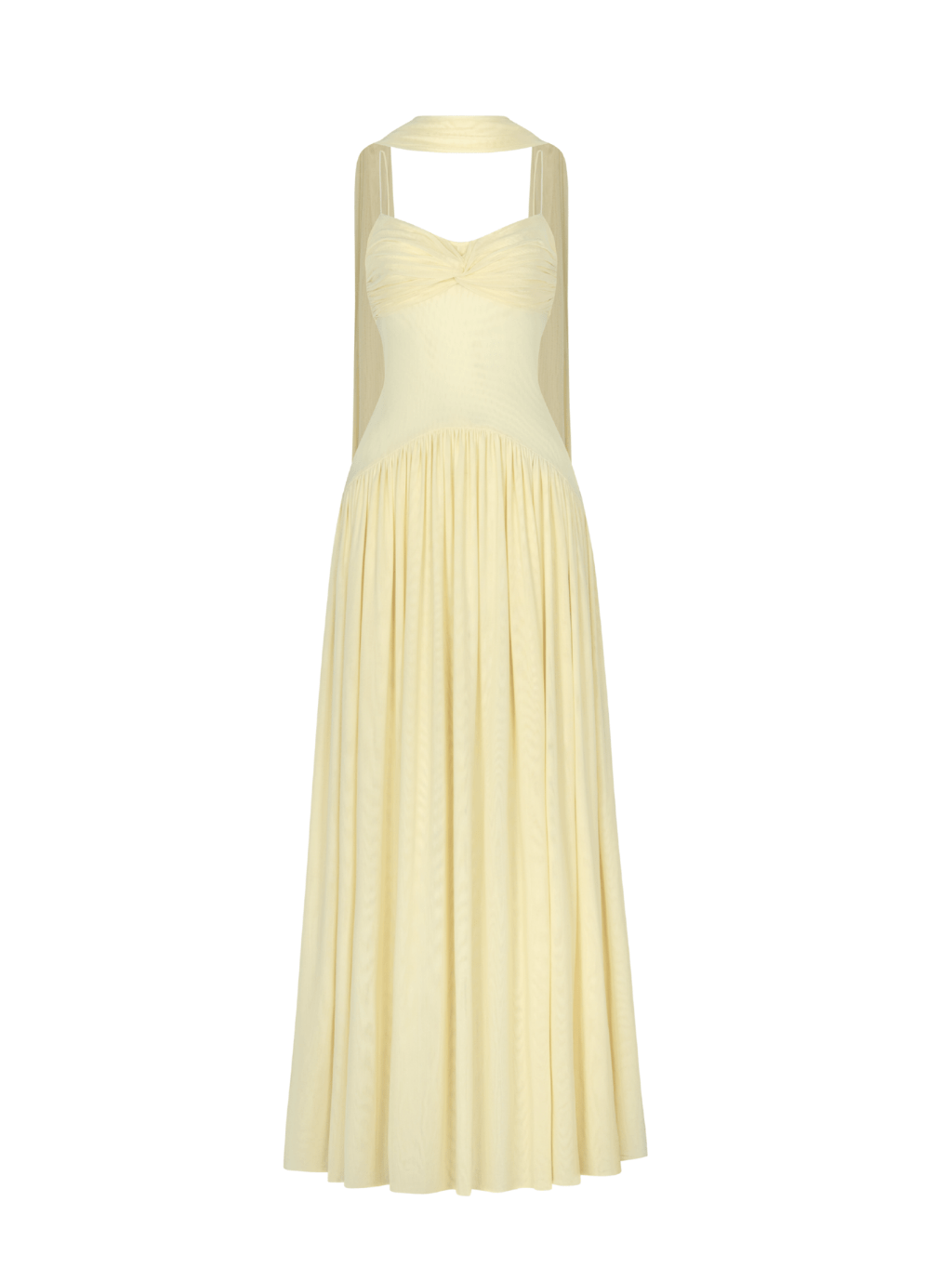 Muse Mesh Halter Gown - COCOSIN.OFFICIAL