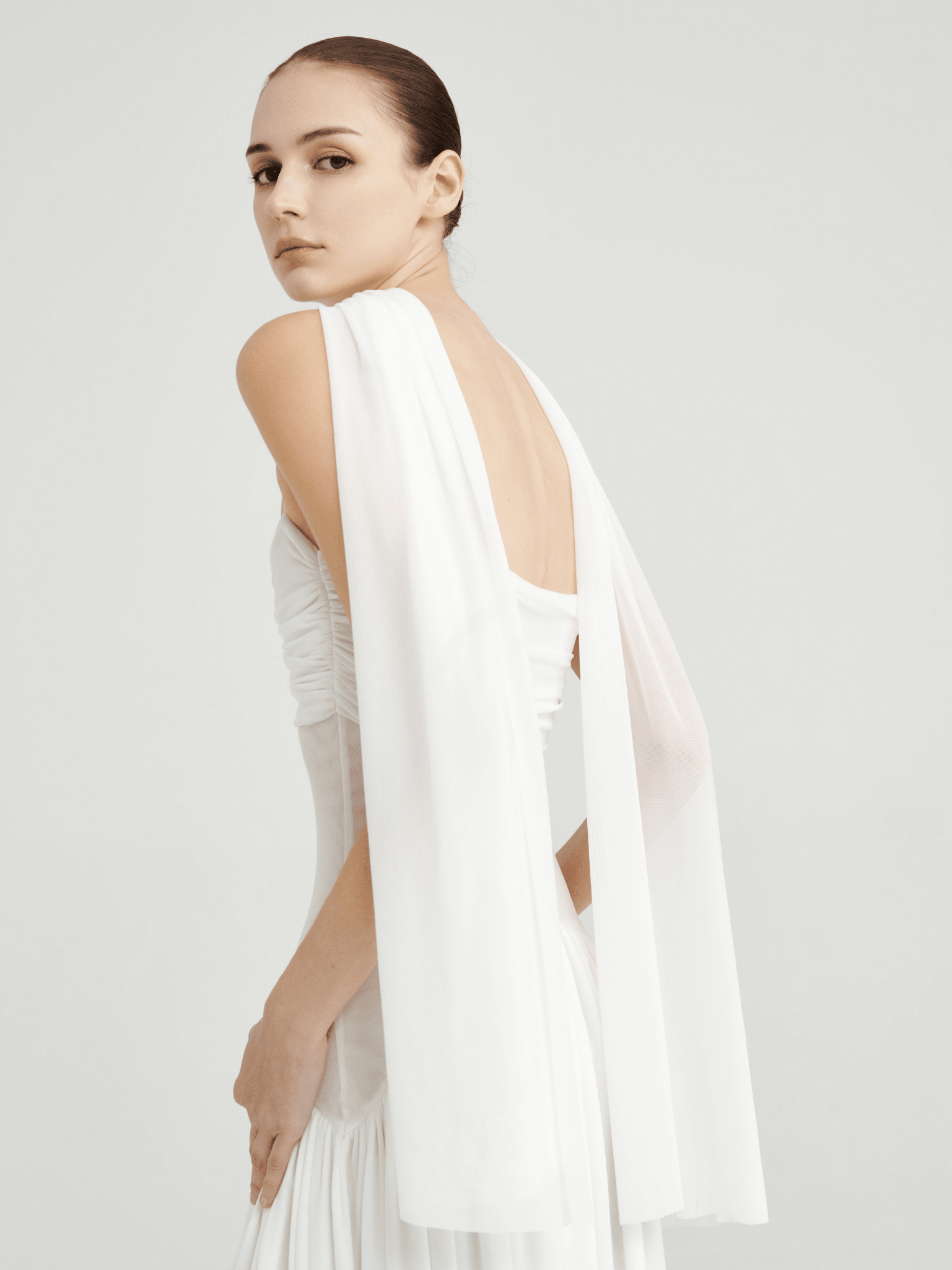 Muse Mesh Halter Gown - COCOSIN.OFFICIAL