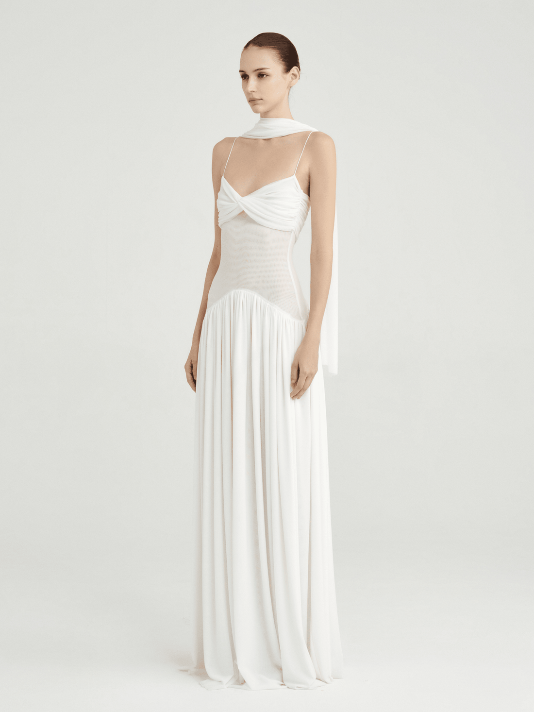 Muse Mesh Halter Gown - COCOSIN.OFFICIAL