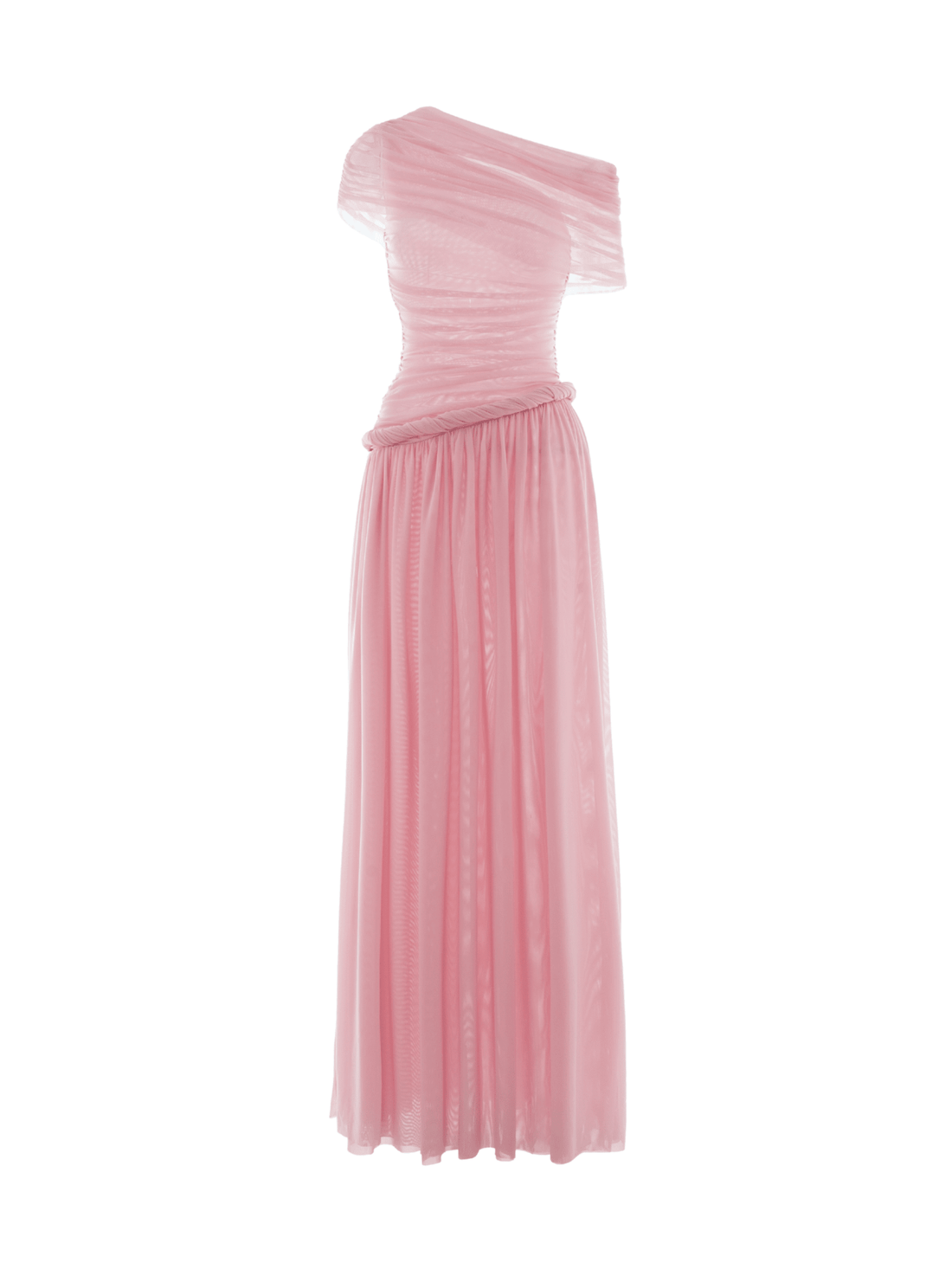 Off - Shoulder Draped Maxi Dress - COCOSIN.OFFICIAL