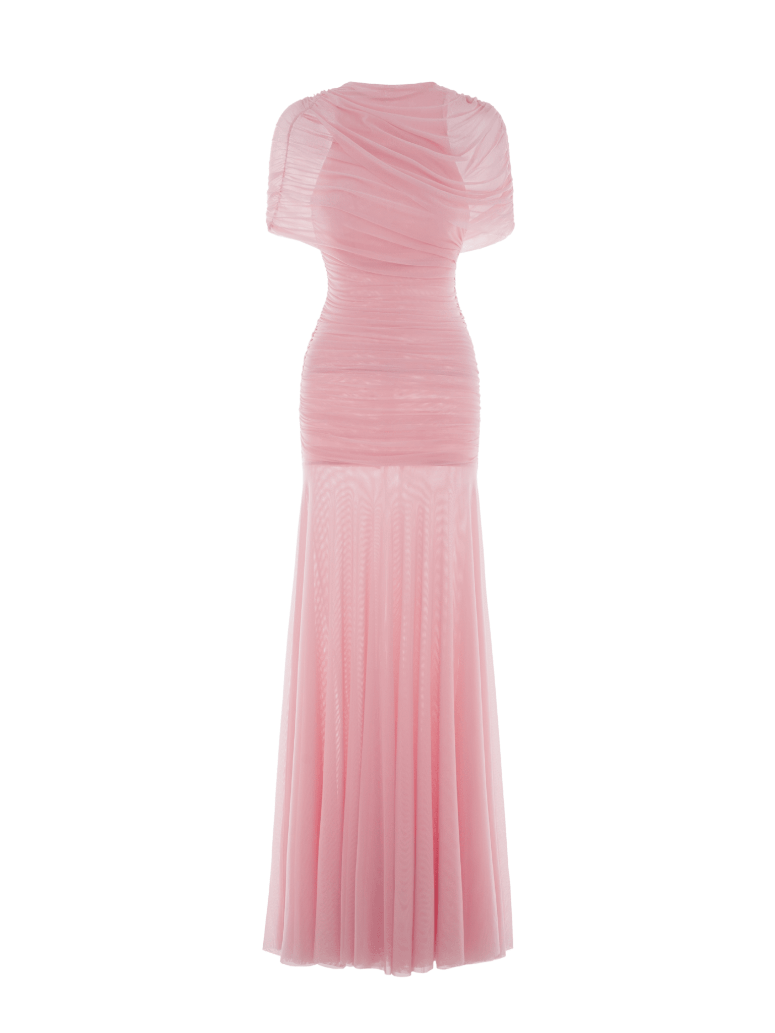 One - Shoulder Ruched Gown - COCOSIN.OFFICIAL