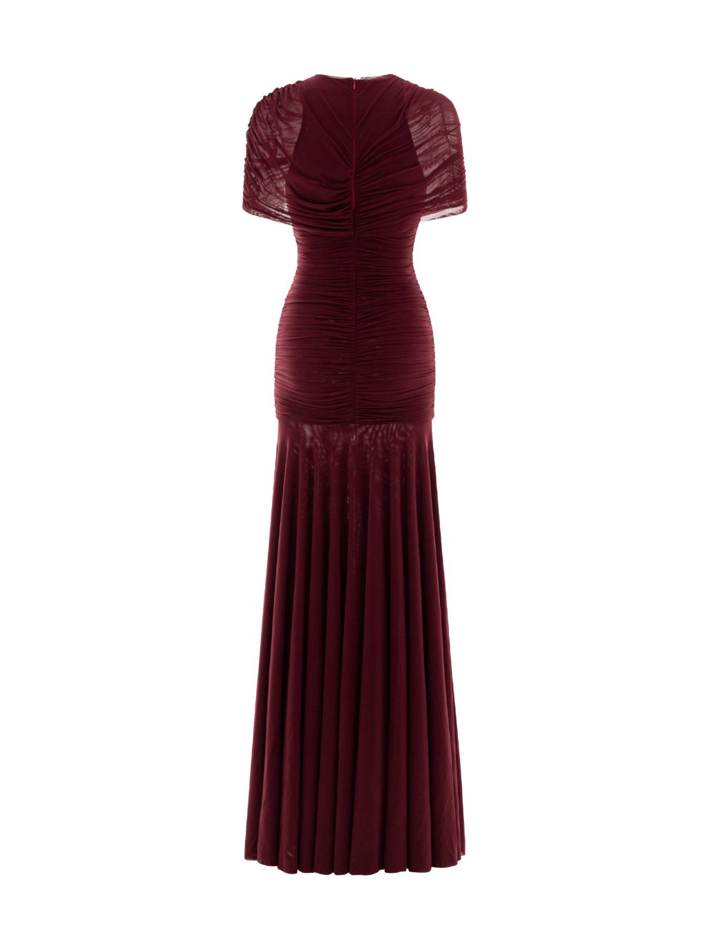 One - Shoulder Ruched Gown - COCOSIN.OFFICIAL