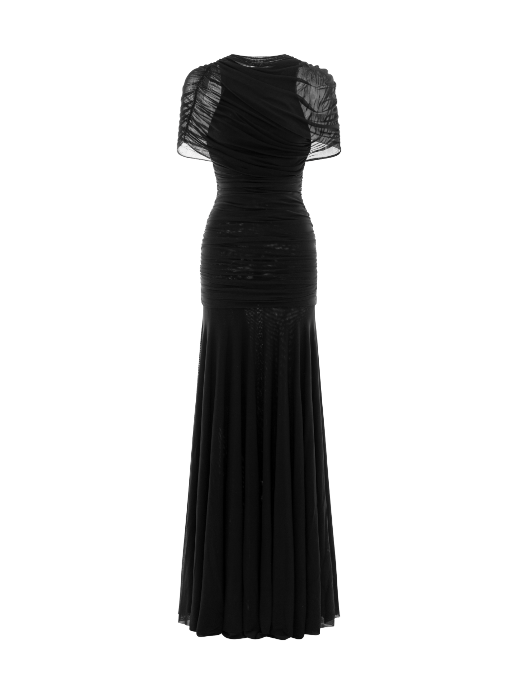 One - Shoulder Ruched Gown - COCOSIN.OFFICIAL