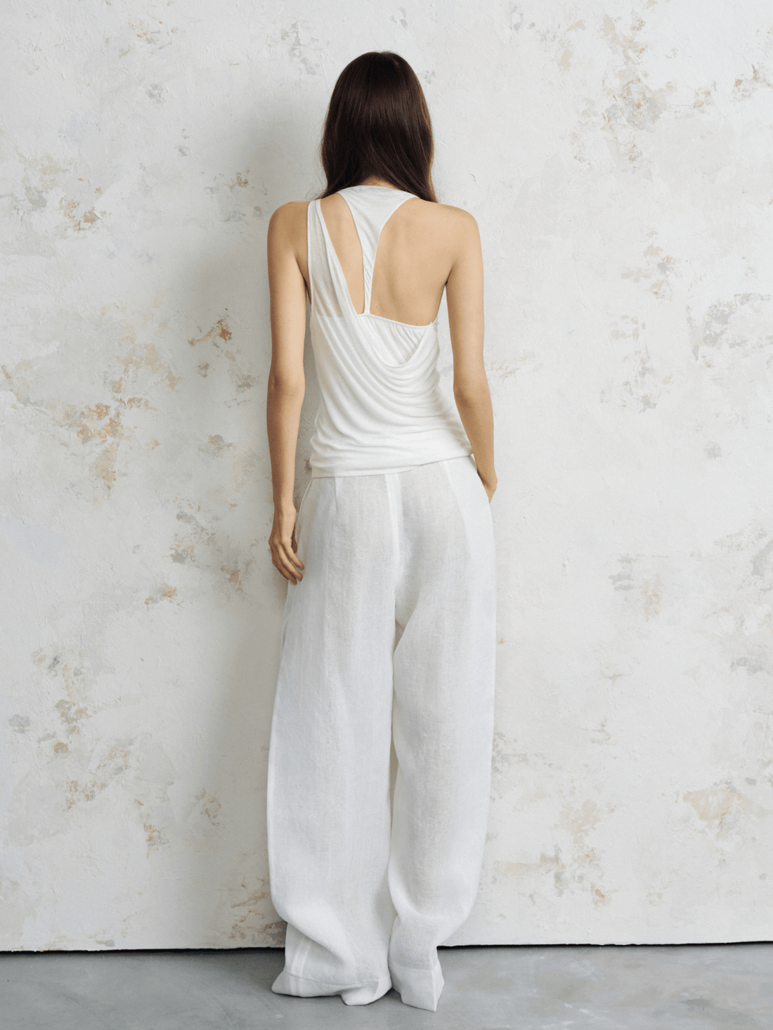 Ruched Racerback Top - COCOSIN.OFFICIAL