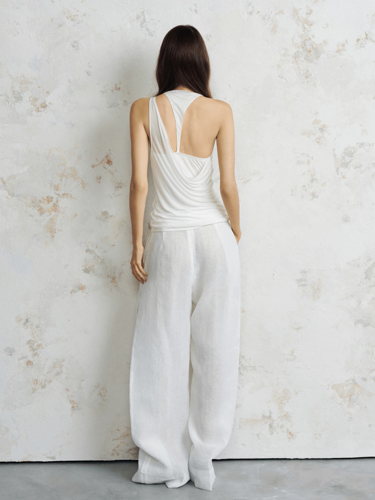 Ruched Racerback Top - COCOSIN.OFFICIAL