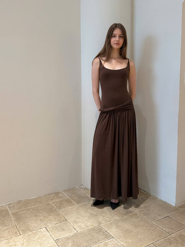 Refined Spaghetti Strap Maxi Dress for Effortless Elegance COCOSIN.OFFICIAL Refined Spaghetti Strap Maxi Dress for Effortless Elegance COCOSIN.OFFICIAL