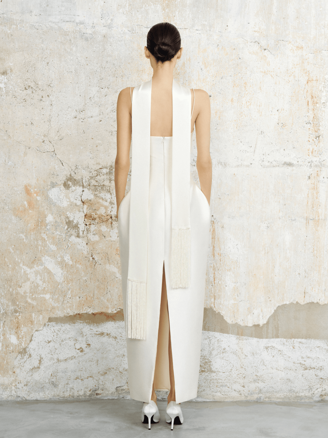 The Bianca Sculpted Taffeta Gown - COCOSIN.OFFICIAL