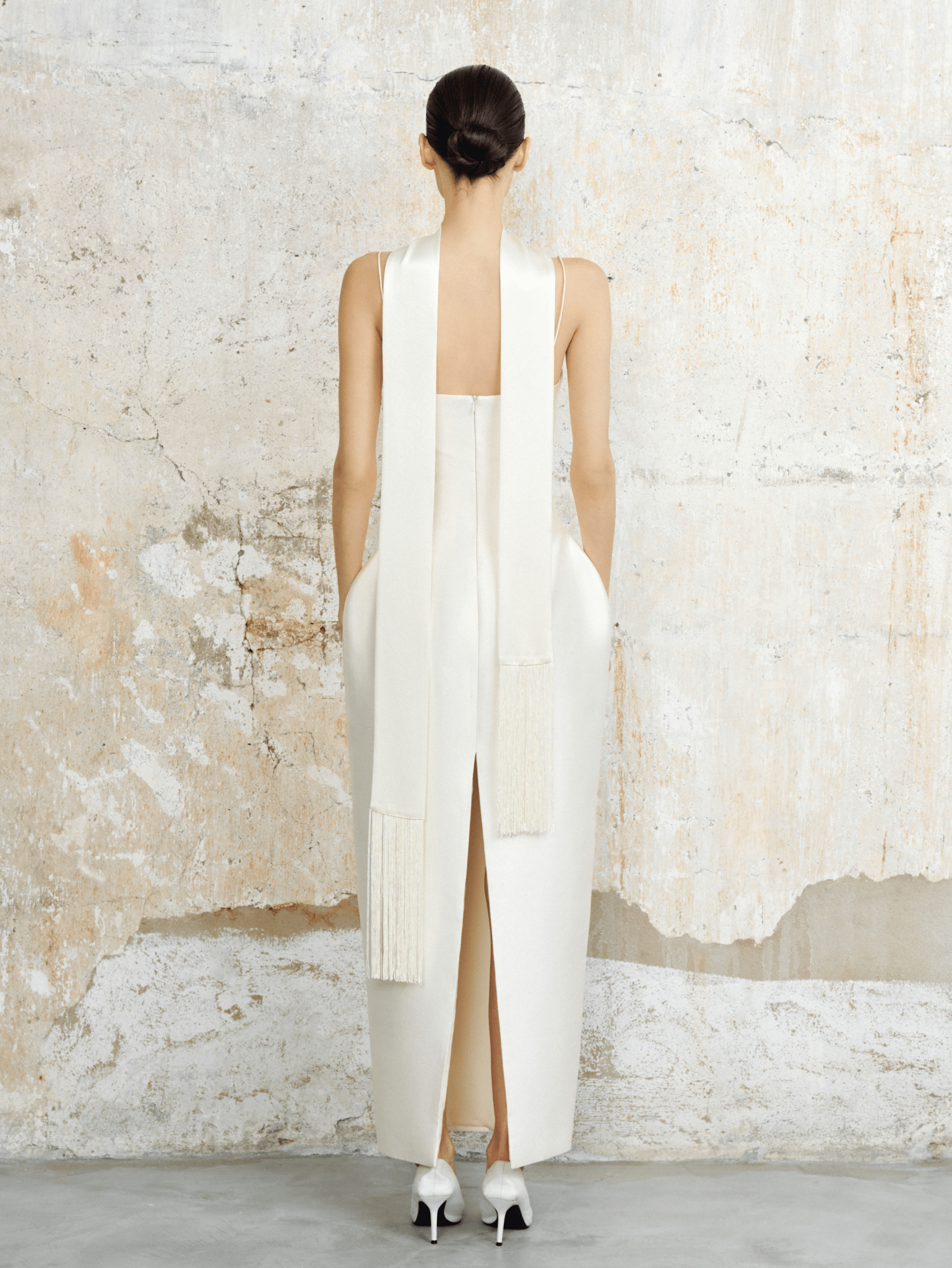 The Bianca Sculpted Taffeta Gown - COCOSIN.OFFICIAL