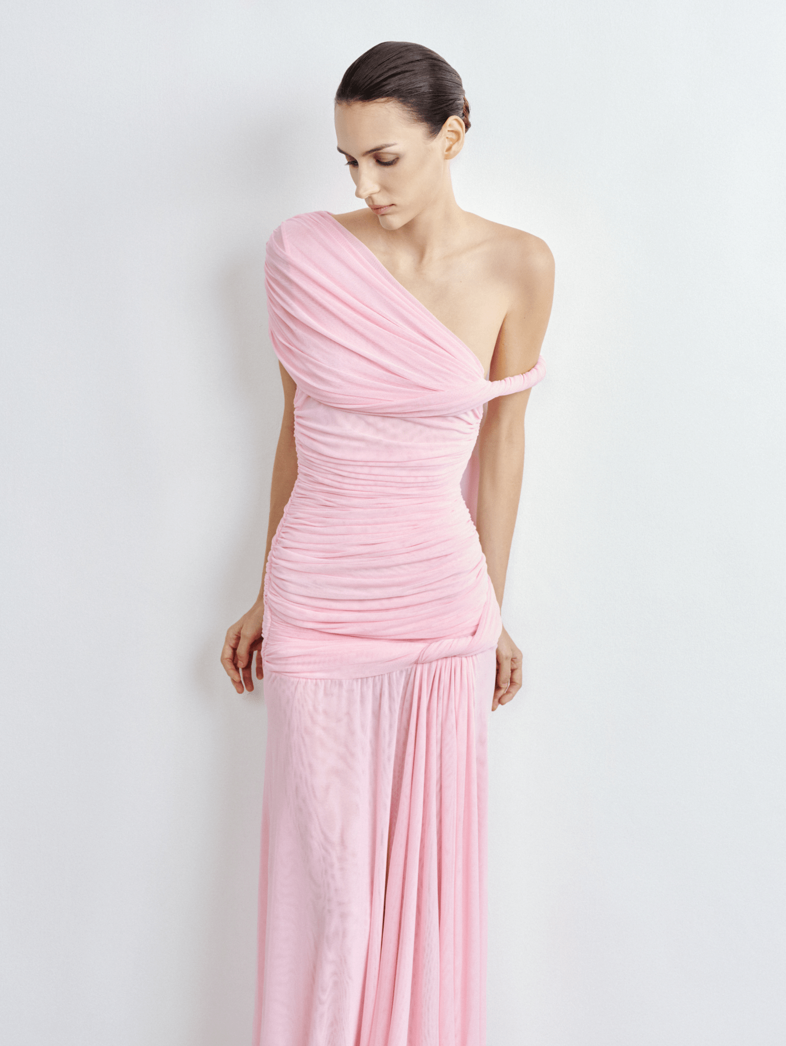 The Calista One-Shoulder Gown - COCOSIN.OFFICIAL