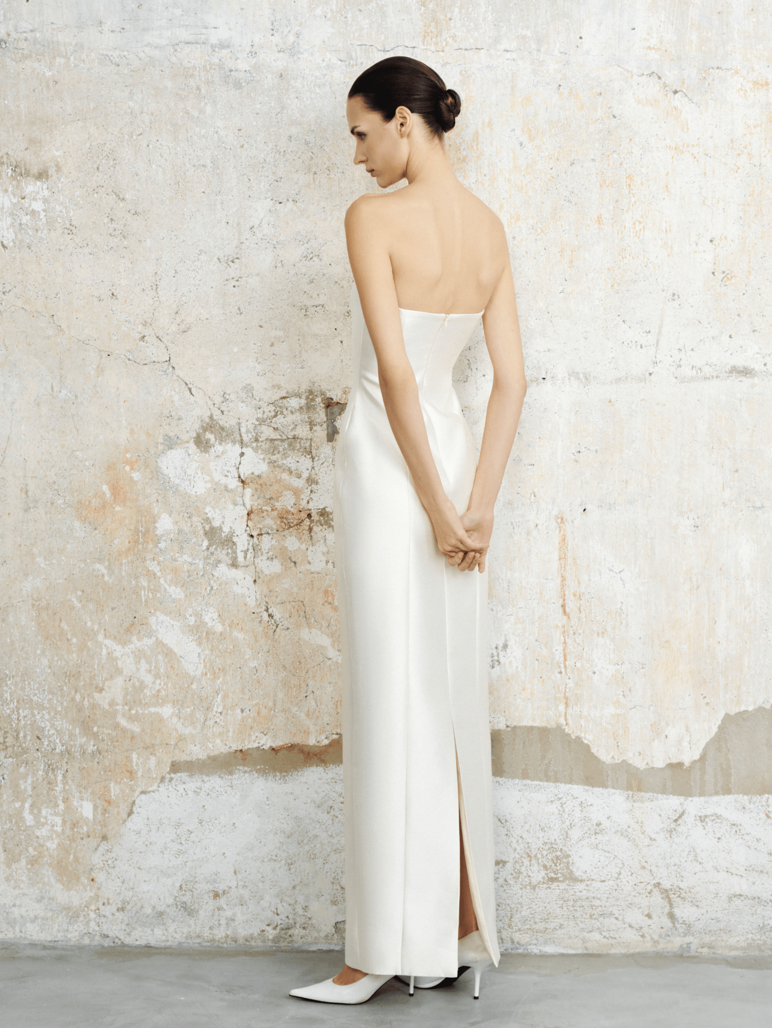 The Camille Strapless Taffeta Maxi - COCOSIN.OFFICIAL