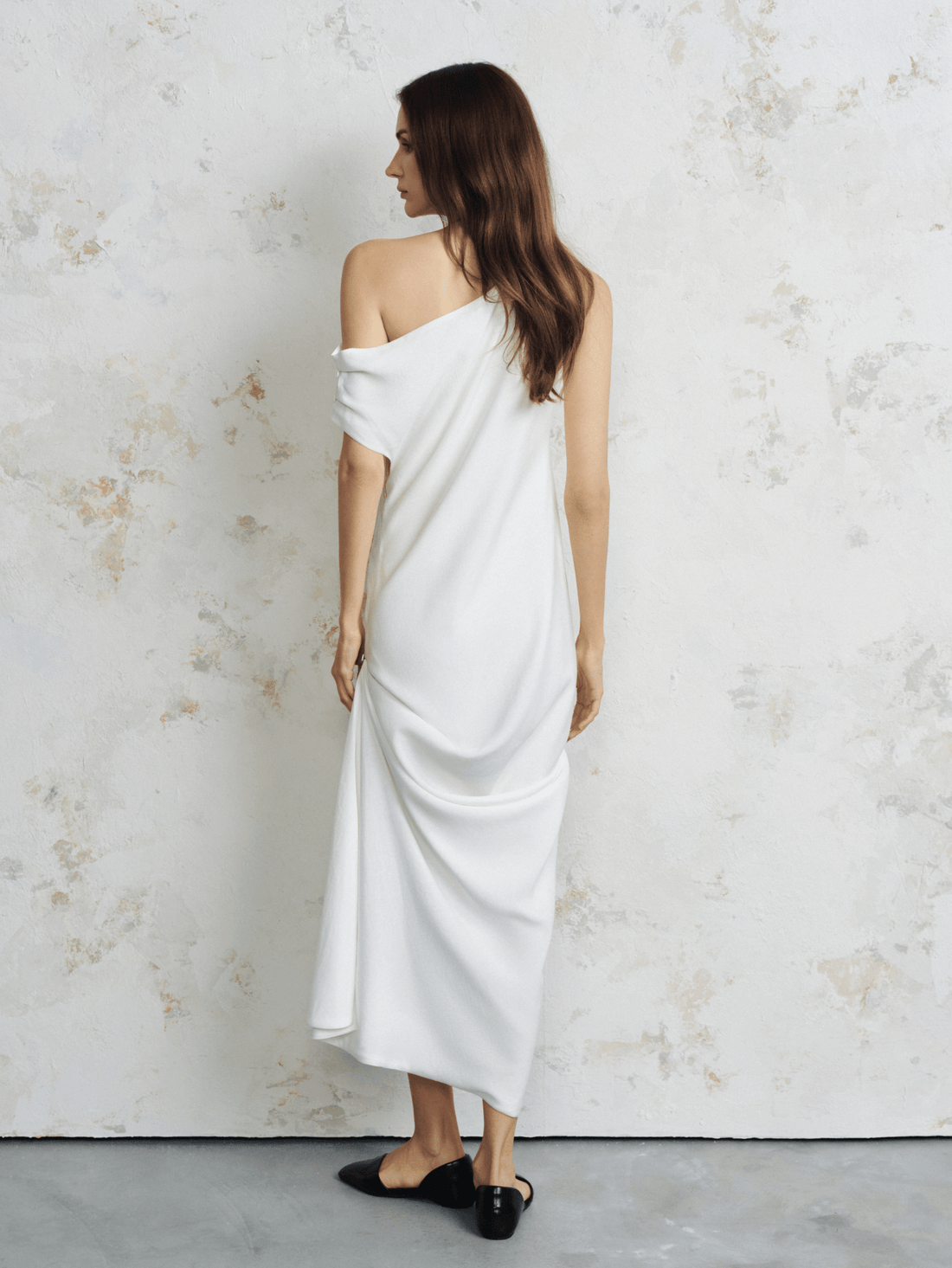 The Clara Off-Shoulder Gathered Maxi - COCOSIN.OFFICIAL