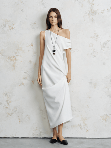 The Clara Off-Shoulder Gathered Maxi - COCOSIN.OFFICIAL