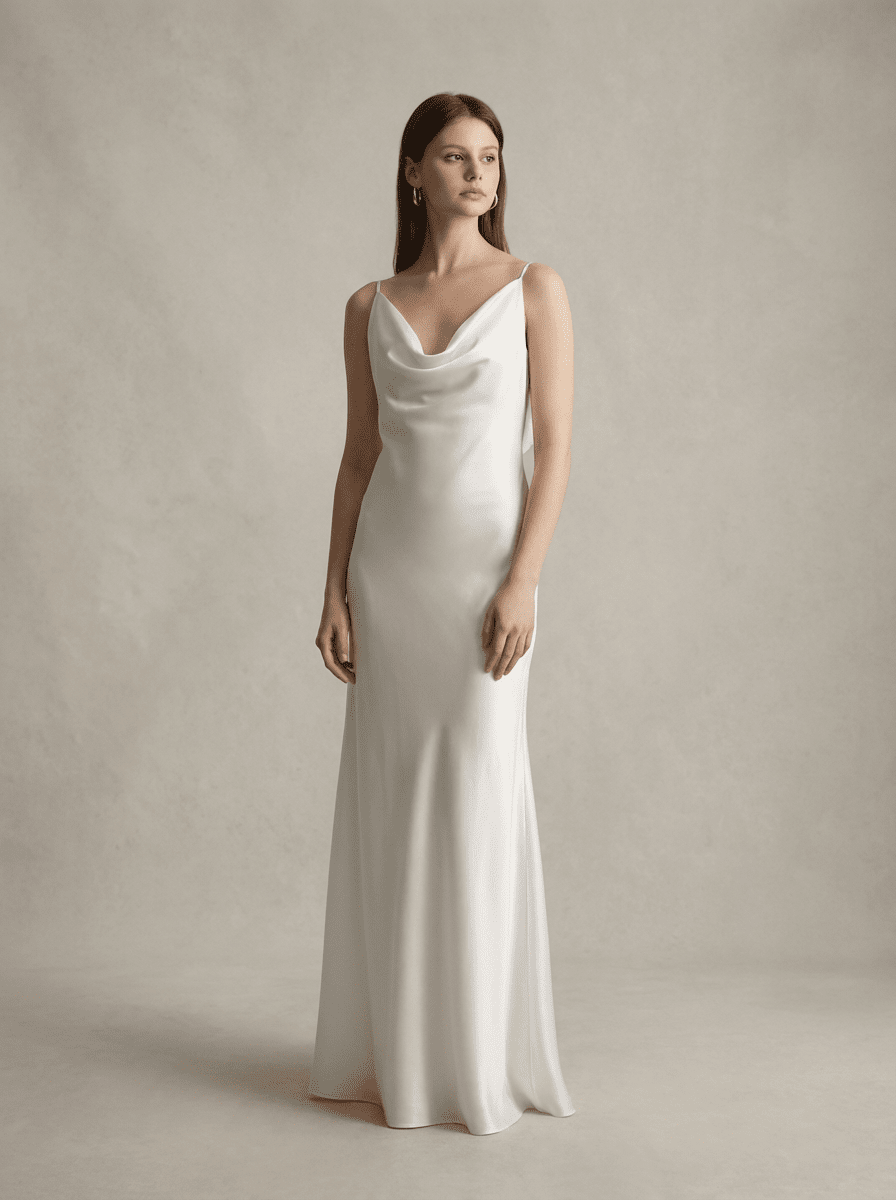 Lumière Satin Slip Dress