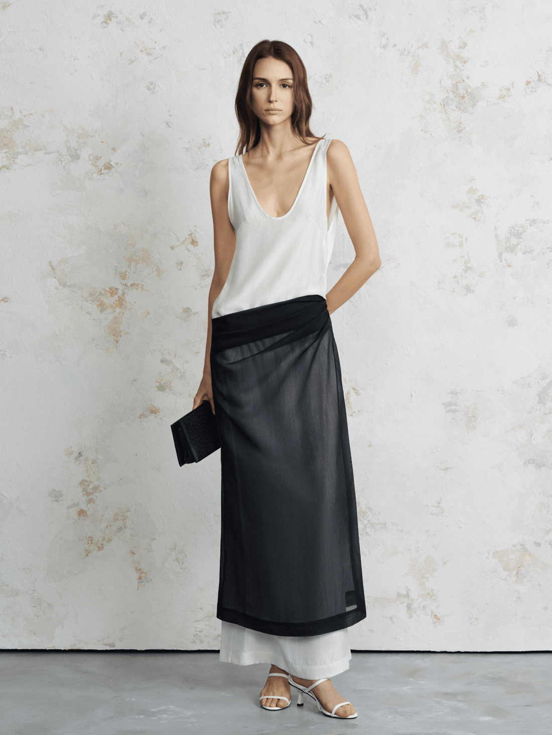 The Maeve Monochrome Layered Maxi - COCOSIN.OFFICIAL