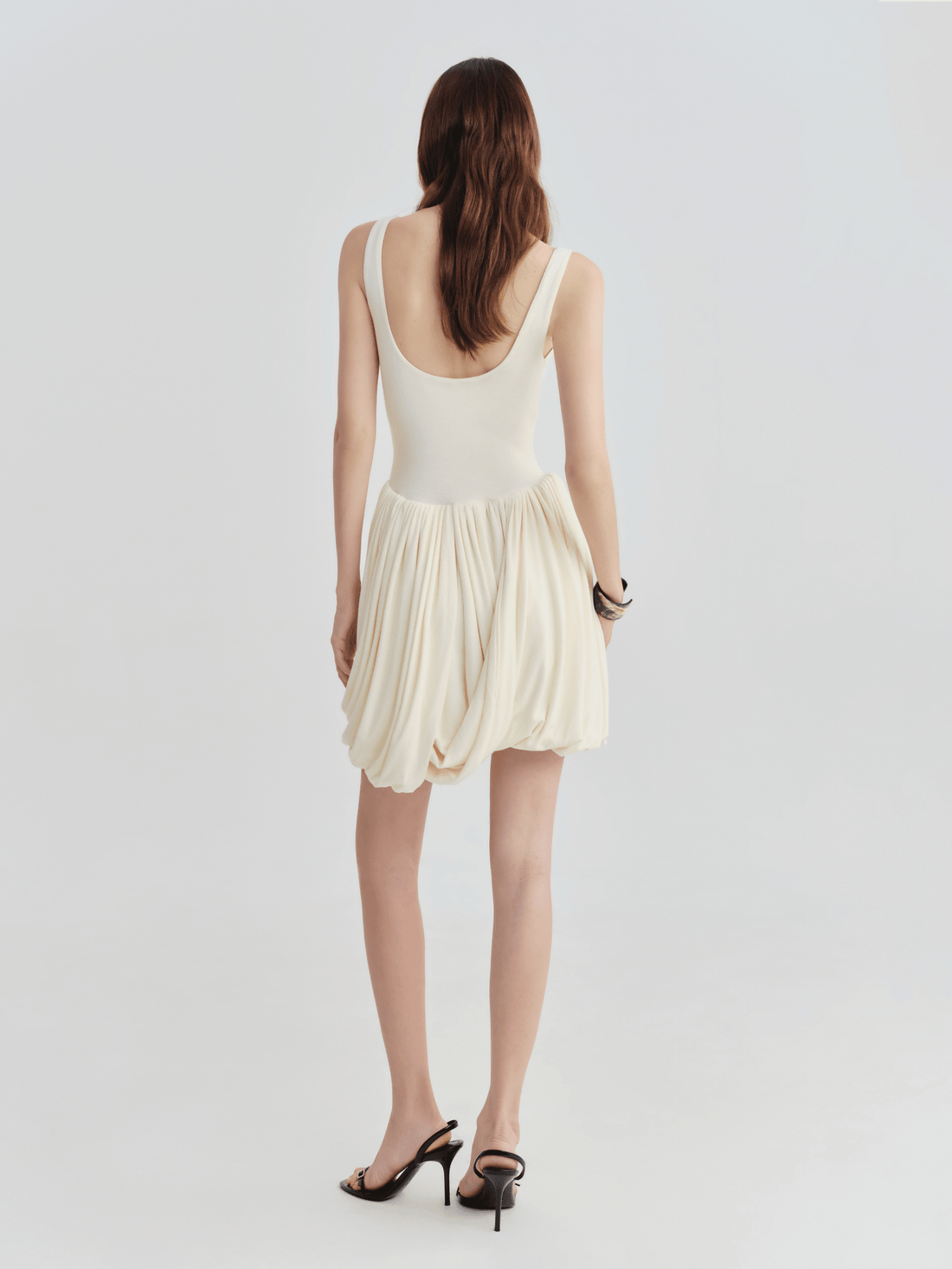 The Sculpted Basque Mini Dress - COCOSIN.OFFICIAL