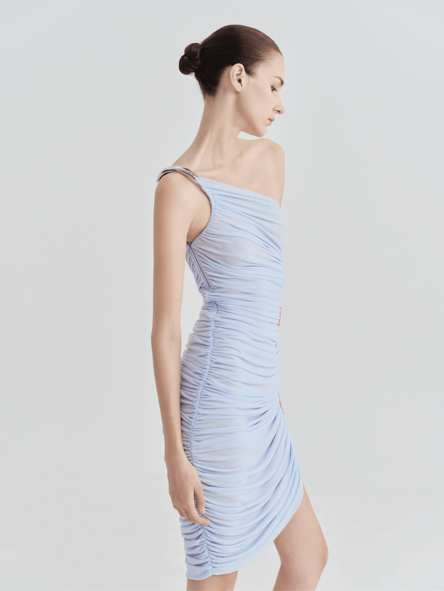The Susan One - Shoulder Mini Dress - COCOSIN.OFFICIAL