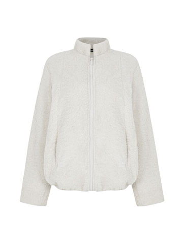 White Faux Fur Coat - COCOSIN.OFFICIAL